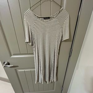 Black and white XS Midi Dress